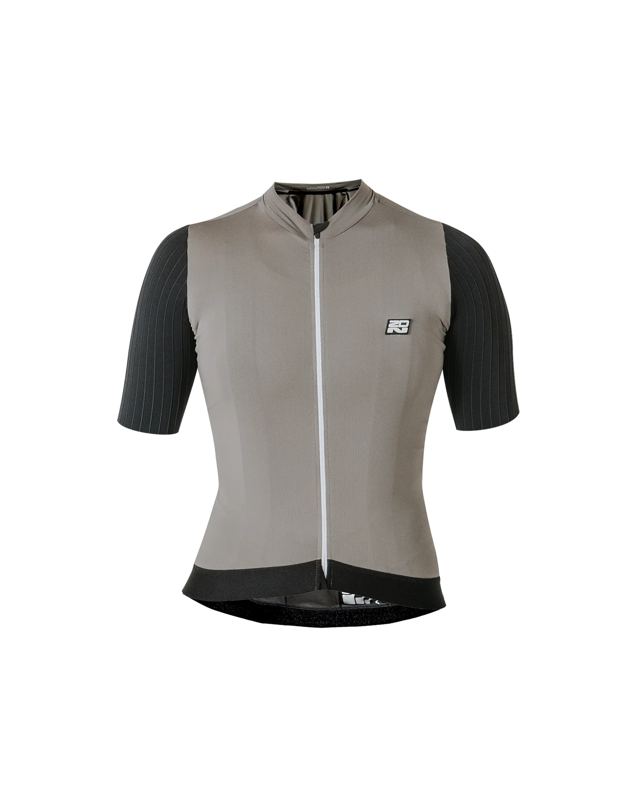 Jersey de Ciclismo Mujer Manga Corta Gris Phantom